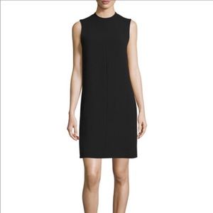 Vince NWT SZ 6 black sleeveless shift dress
